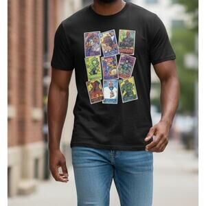 Marvel Graphic T-Shirt Men's XL Klaw Juggernaut Red Skull Modok Hela Mephisto